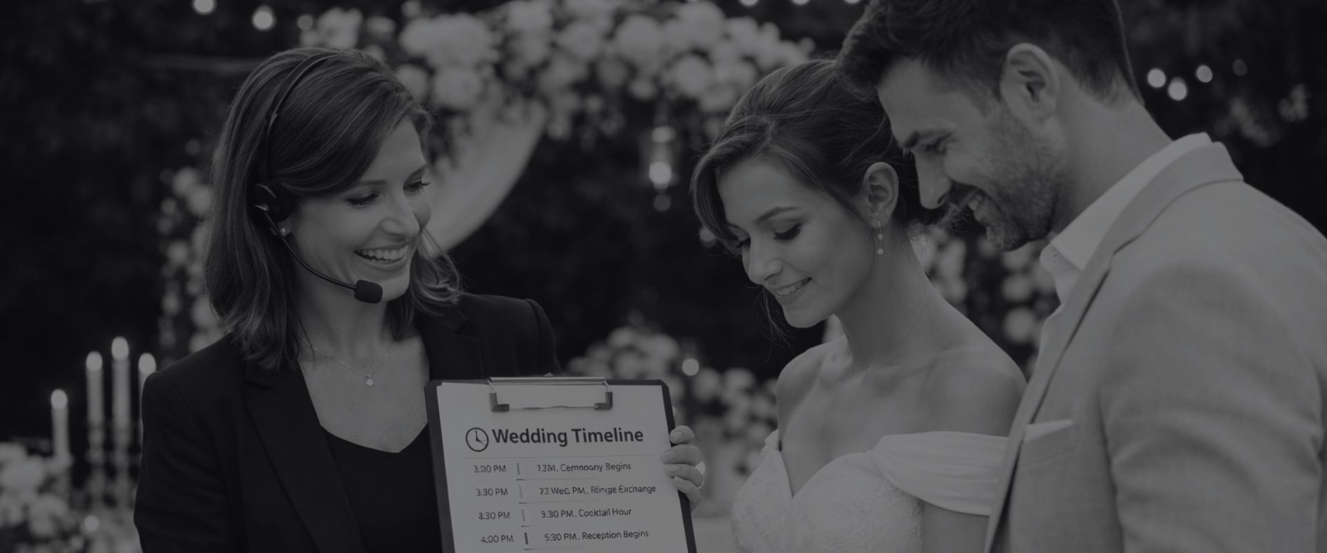 Les erreurs faites pour un mariage.