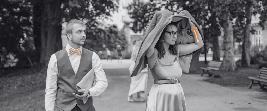 Alexia et Louis co-fondateurs d'Hyppa Events, agence wedding planner et wedding designer à Angers pour des événements sur-mesure