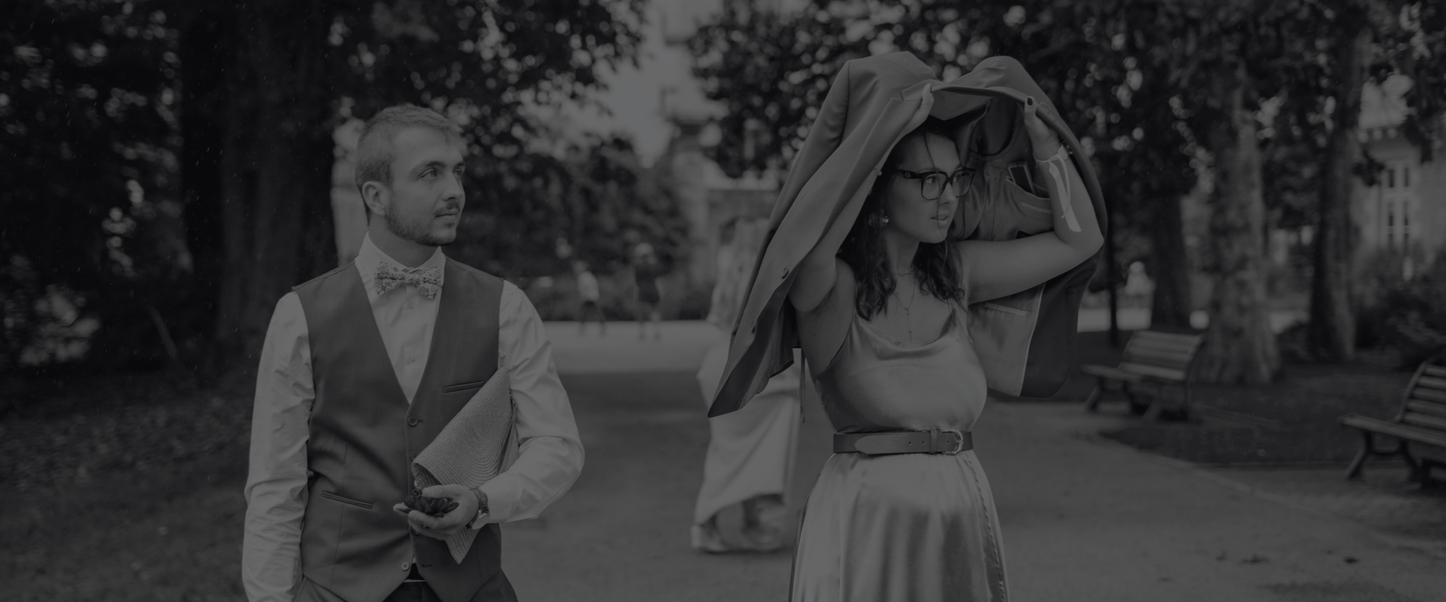 Photo des 2 co-fondateurs d'Hyppa Events : Alexia Esnault et Louis Dumartinet